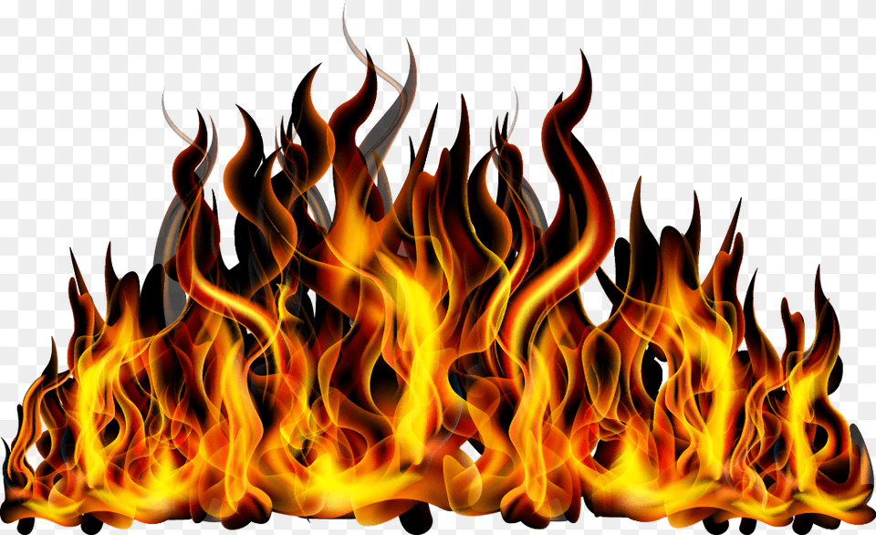 Flame Images Vector Fire, Bonfire Free Transparent Png