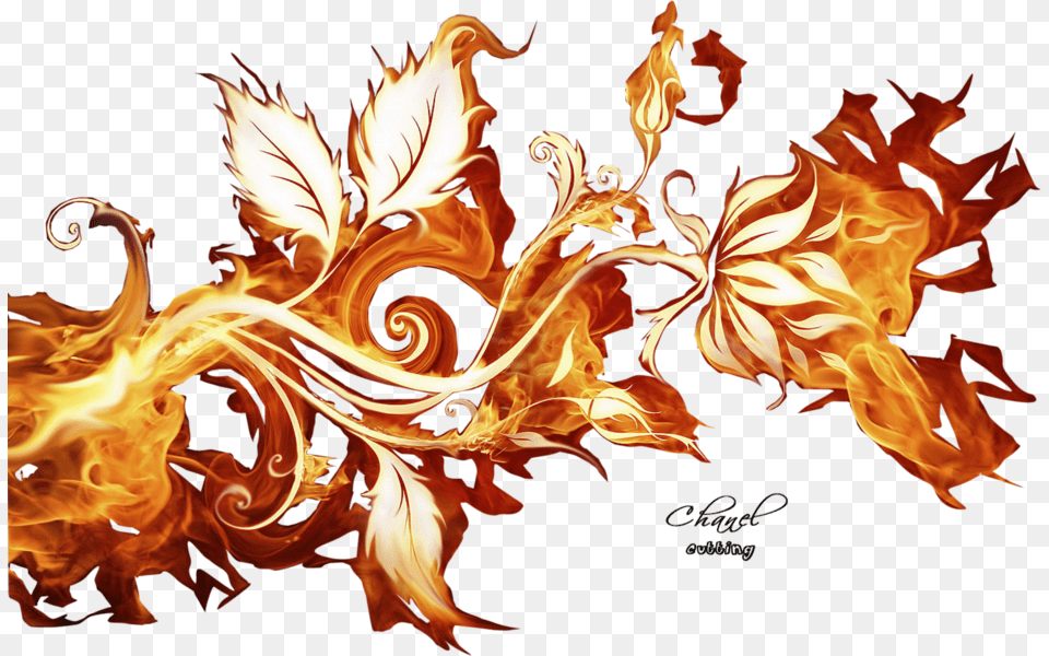 Transparent Flaming Flower, Fire, Flame, Pattern, Adult Png Image