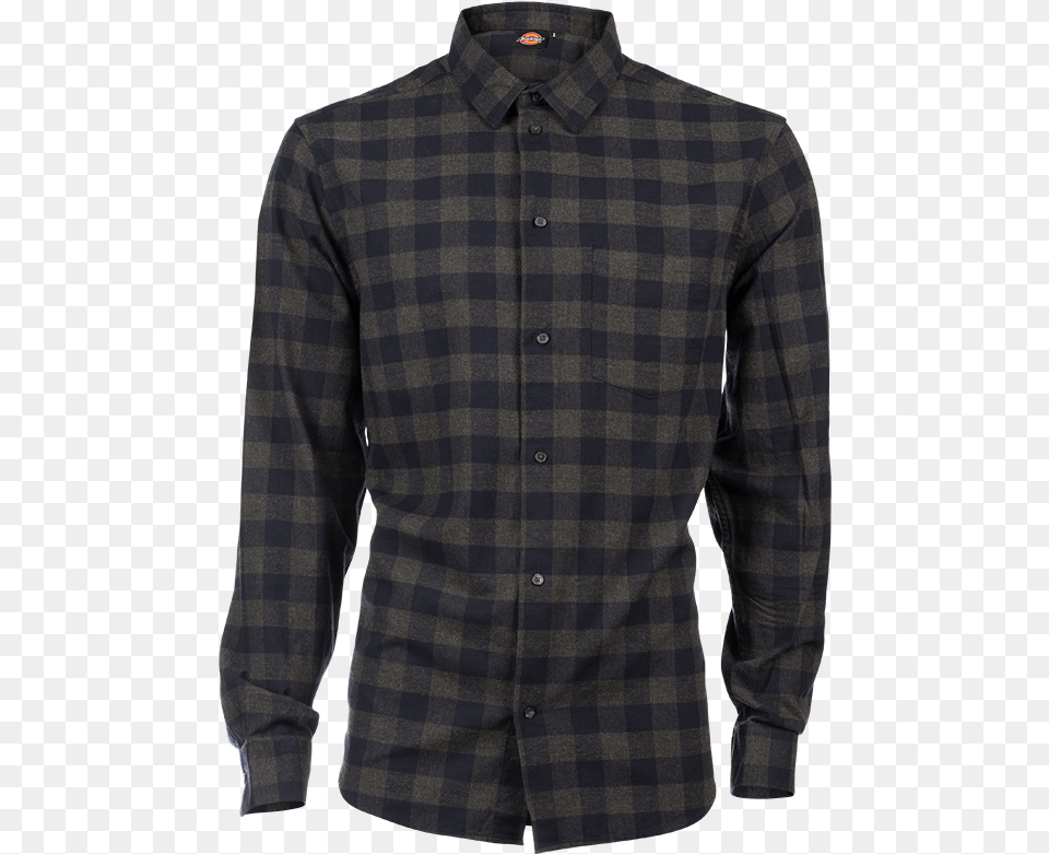 Transparent Flannel Shirt Clipart, Clothing, Dress Shirt, Long Sleeve, Sleeve Png Image