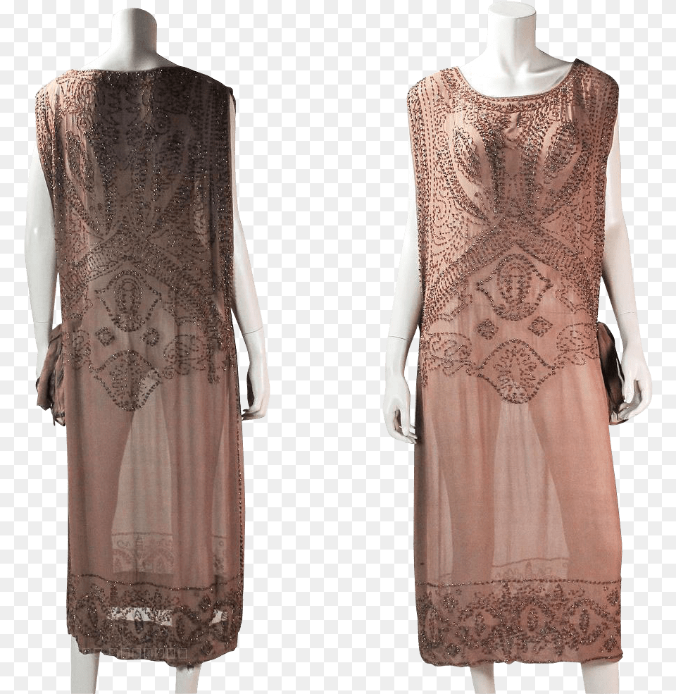 Transparent Flapper Dress Clipart Formal Wear, Clothing, Evening Dress, Formal Wear, Adult Png Image
