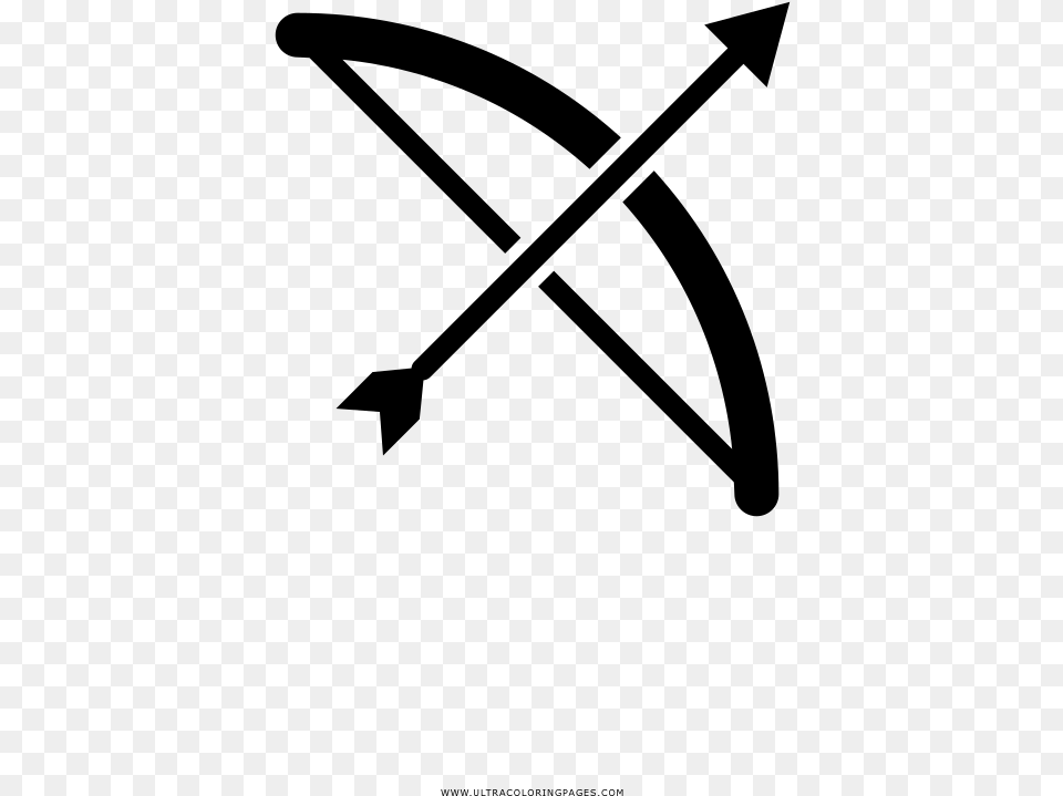 Flecha Bow Icon, Gray Free Transparent Png