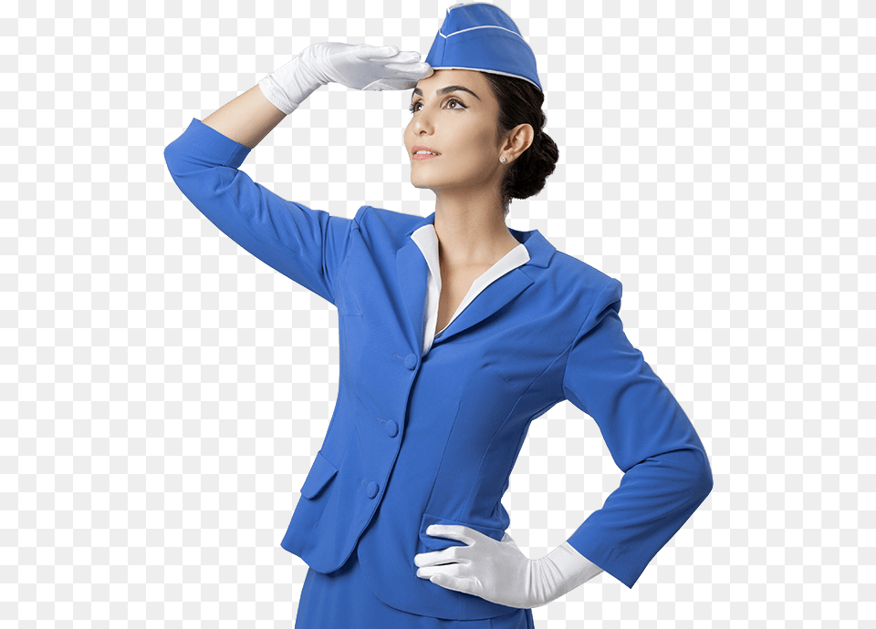 Transparent Flight Attendant Clipart Flight Attendant Transparent, Suit, Clothing, Sleeve, Formal Wear Free Png