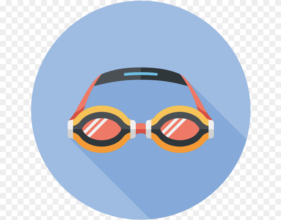 Transparent Floatie, Accessories, Goggles, Disk Free Png Download