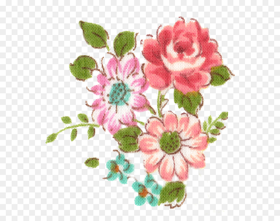 Transparent Floral Clipart Anemone, Embroidery, Pattern, Stitch, Art Free Png