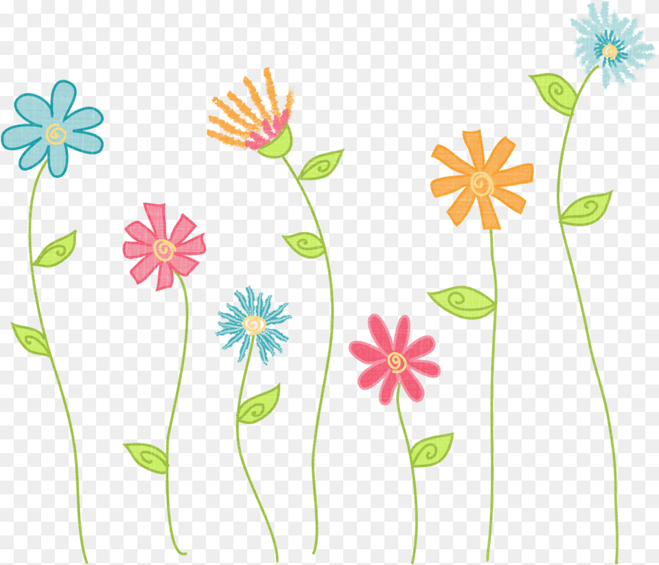 Floral Divider, Pattern, Daisy, Flower, Plant Free Transparent Png