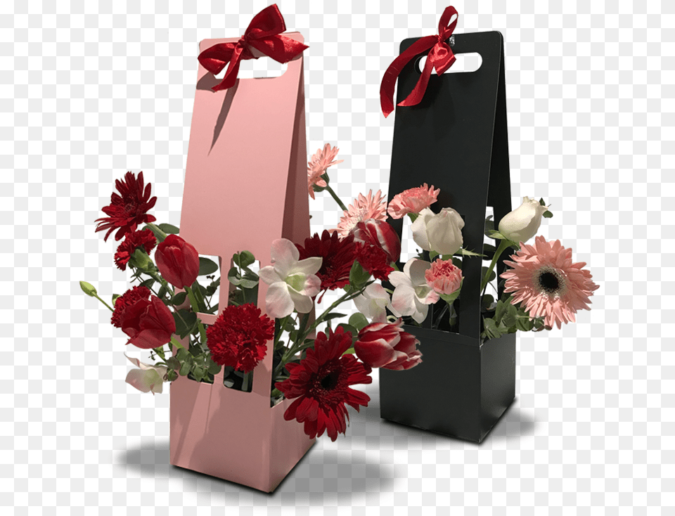 Transparent Flower Box Bouquet, Flower Arrangement, Flower Bouquet, Plant, Rose Free Png