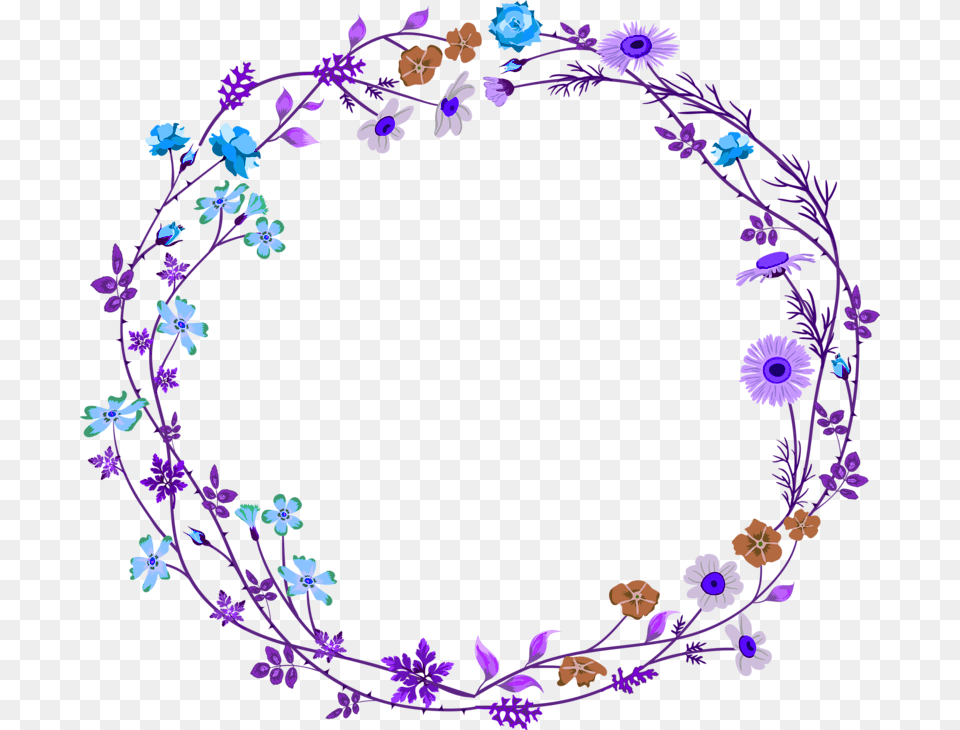 Flower Circle Circle Flowers, Art, Floral Design, Graphics, Pattern Free Transparent Png