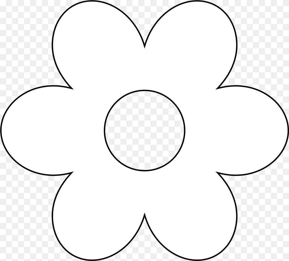 Flower Clip Art White Flower Vector, Plant, Daisy, Anemone, Stencil Free Transparent Png