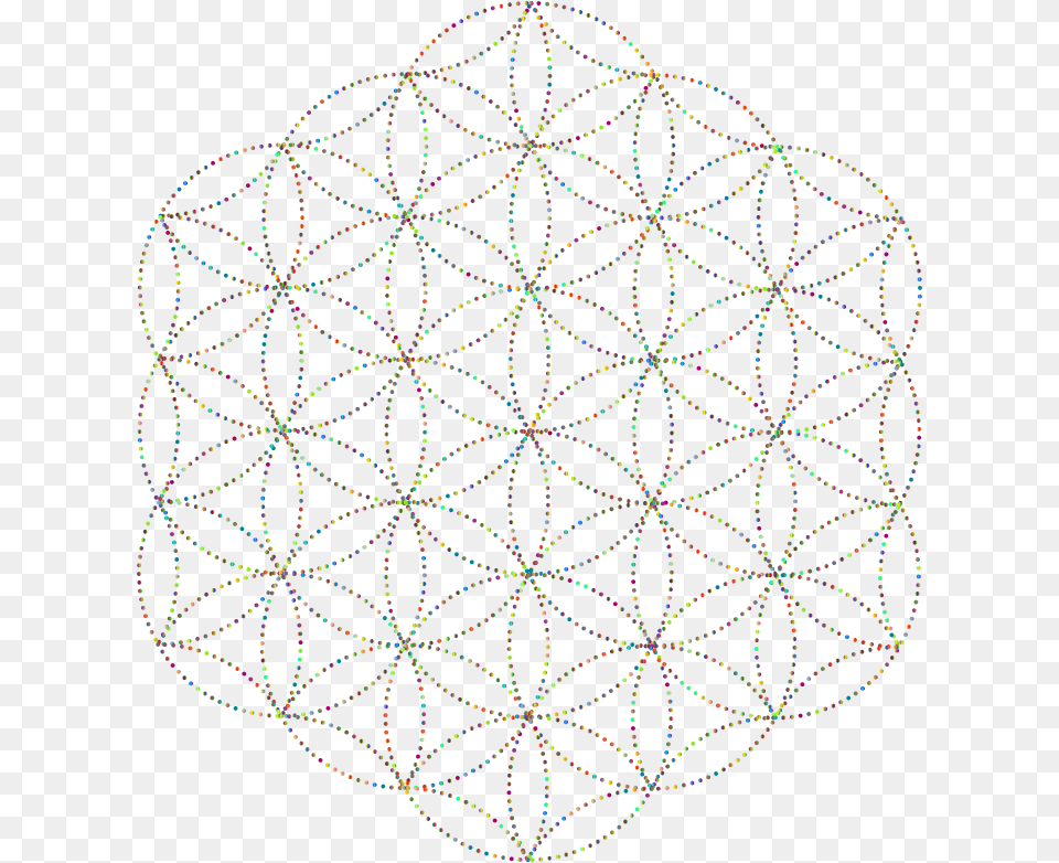 Transparent Flower Of Life Flower Of Life Dots, Pattern, Sphere, Accessories, Fractal Free Png