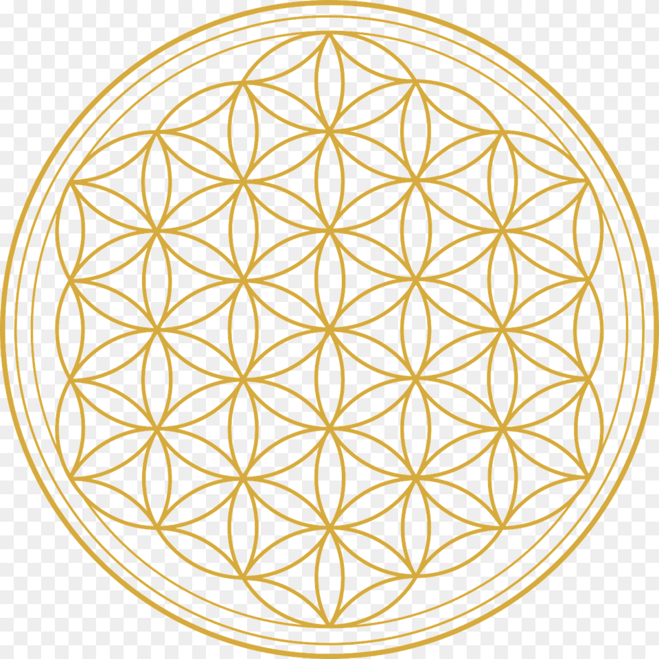 Transparent Flower Of Life Flower Of Life Tattoo Outline, Home Decor, Pattern, Gate Free Png Download