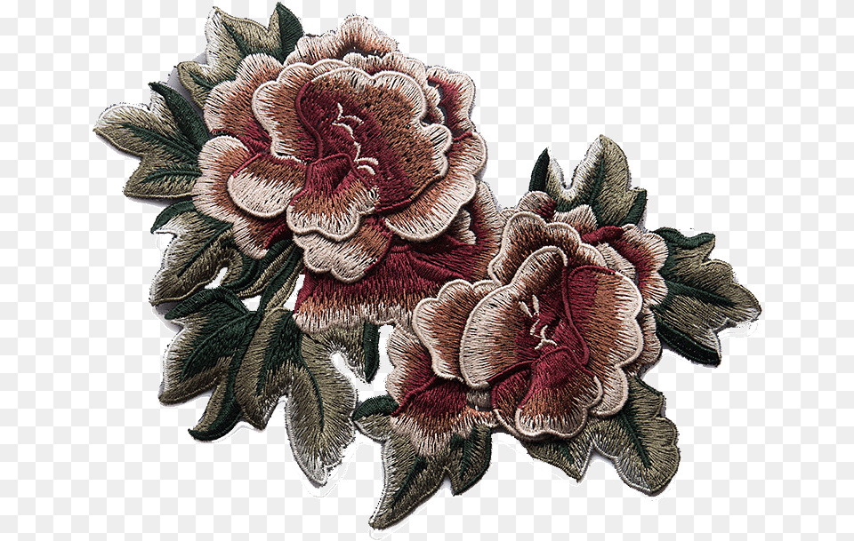 Transparent Flower Patch Flowers Embroidery, Art, Floral Design, Graphics, Pattern Png