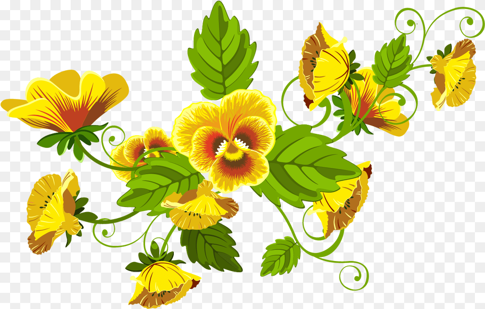 Transparent Flower Plants, Art, Floral Design, Graphics, Pattern Png