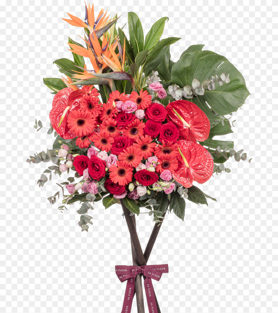 Transparent Flower Stand Bouquet, Flower Arrangement, Flower Bouquet, Plant, Art Free Png