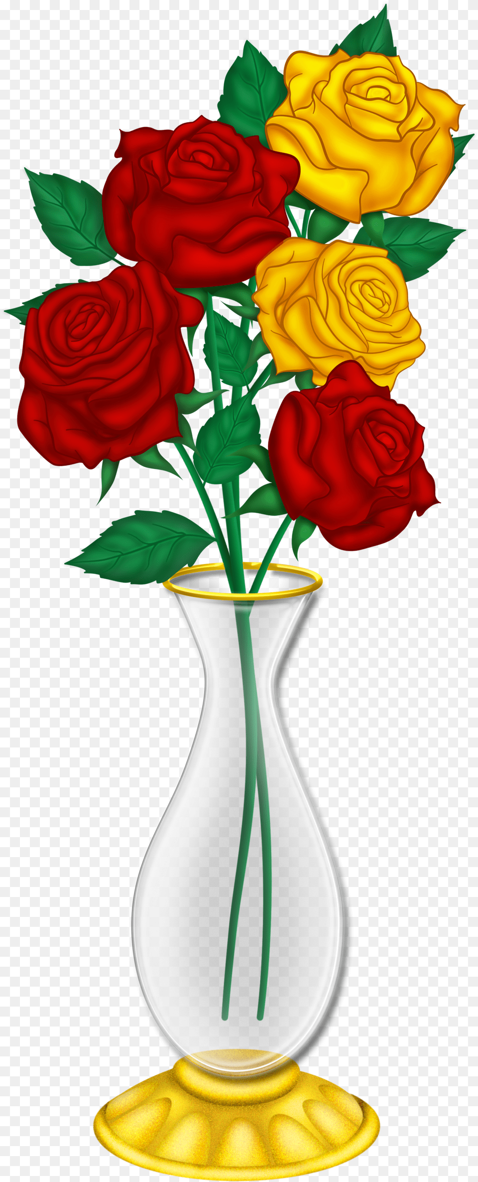 Flowers In Vase Rose Flower Vase Drawing, Jar, Plant, Pottery, Flower Arrangement Free Transparent Png