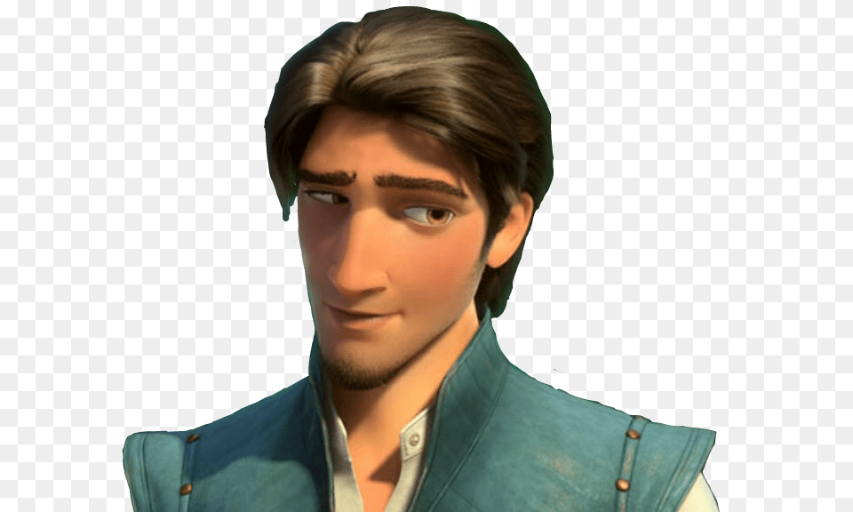 Transparent Flynn Rider Eugene Disney, Adult, Face, Head, Male Png Image