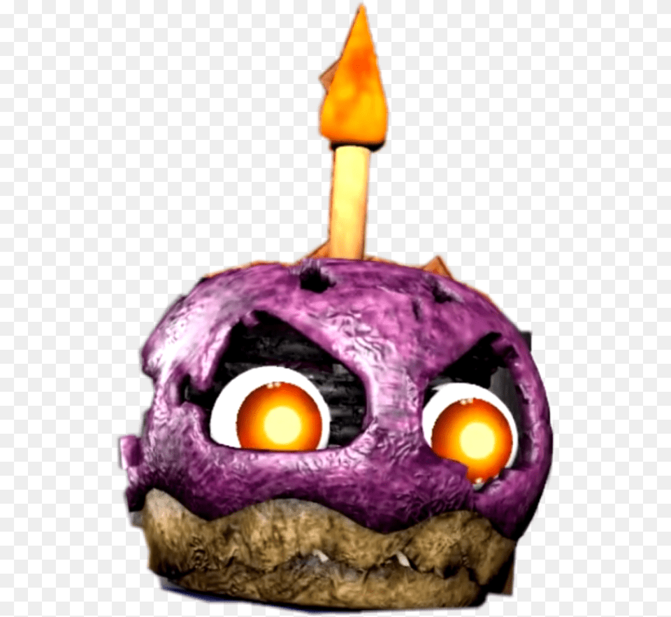 Transparent Fnaf Cupcake Fnaf Mr Cupcake, Candle, Smoke Pipe Free Png