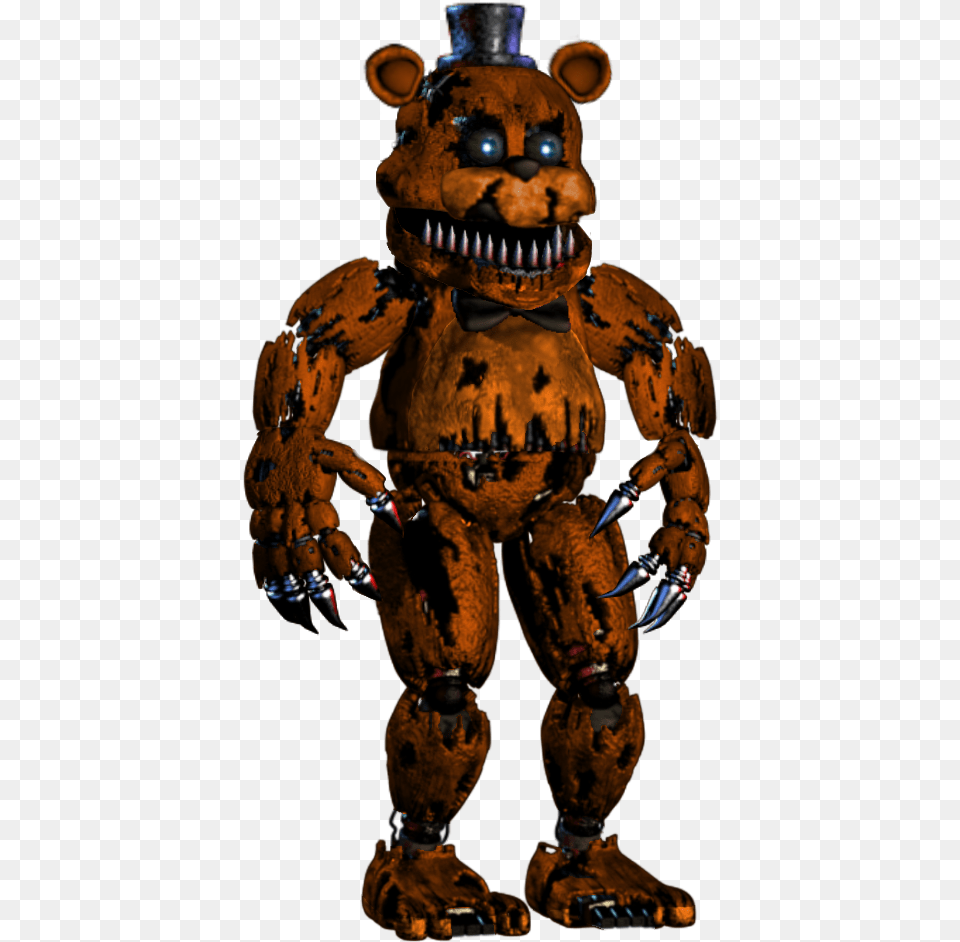 Transparent Fnaf Freddy Fnaf Un Nightmare Freddy, Adult, Male, Man, Person Free Png