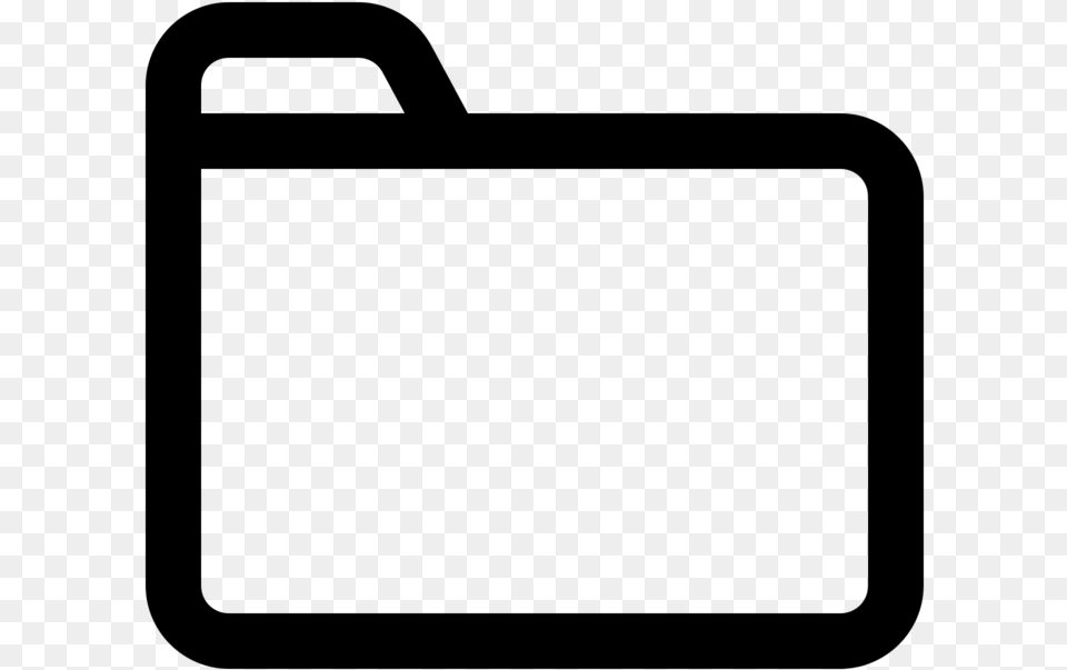 Transparent Folder Icons, Gray Png Image