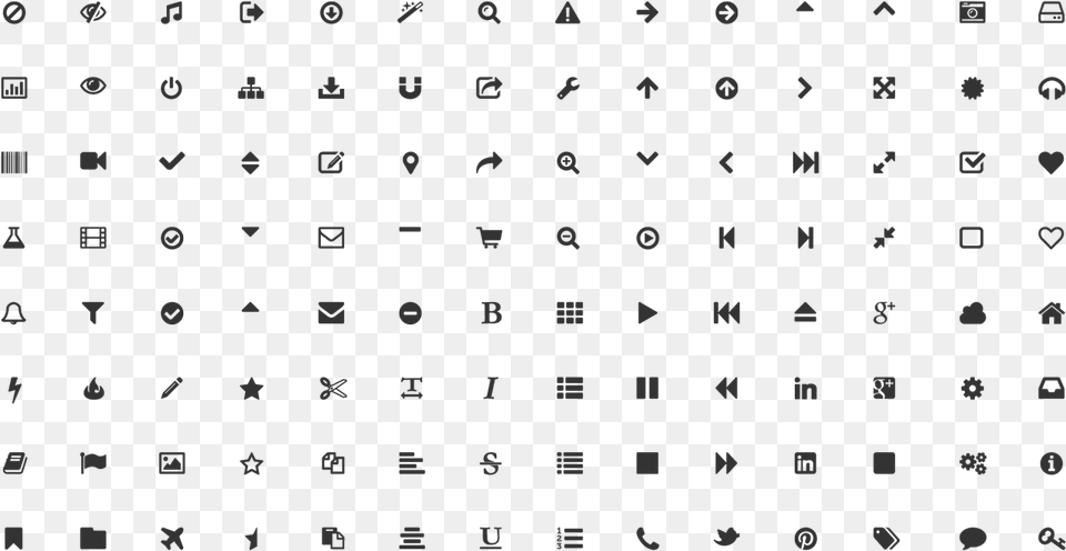 Transparent Font Awesome Icons, Computer, Computer Hardware, Computer Keyboard, Electronics Free Png Download