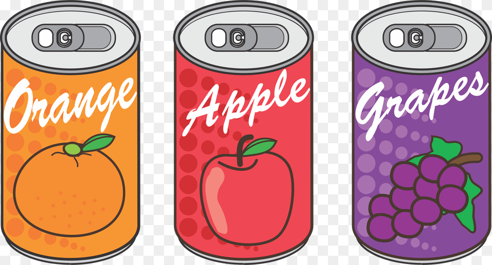 Food Pantry Clipart Orange Juice Can Clipart, Tin, Aluminium, Canned Goods Free Transparent Png