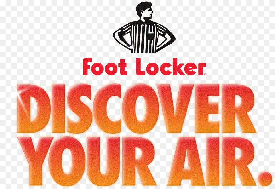Transparent Foot Locker Logo Foot Locker, Adult, Male, Man, Person Free Png Download