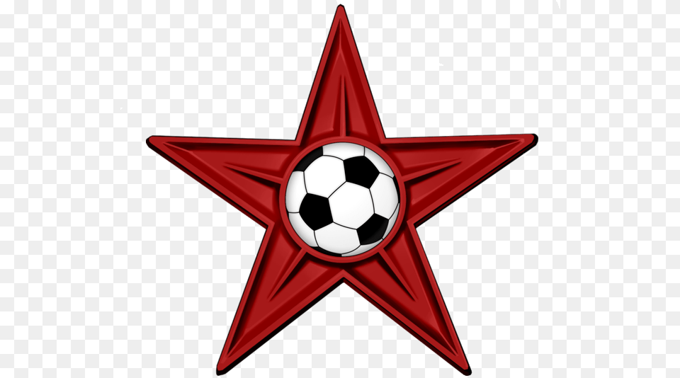 Transparent Footbal Usa Canada Union Flag, Symbol, Star Symbol, Ball, Football Png Image