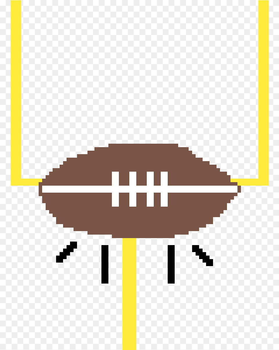 Transparent Football Field Goal Clipart Kick American Football, Weapon, Spear Free Png