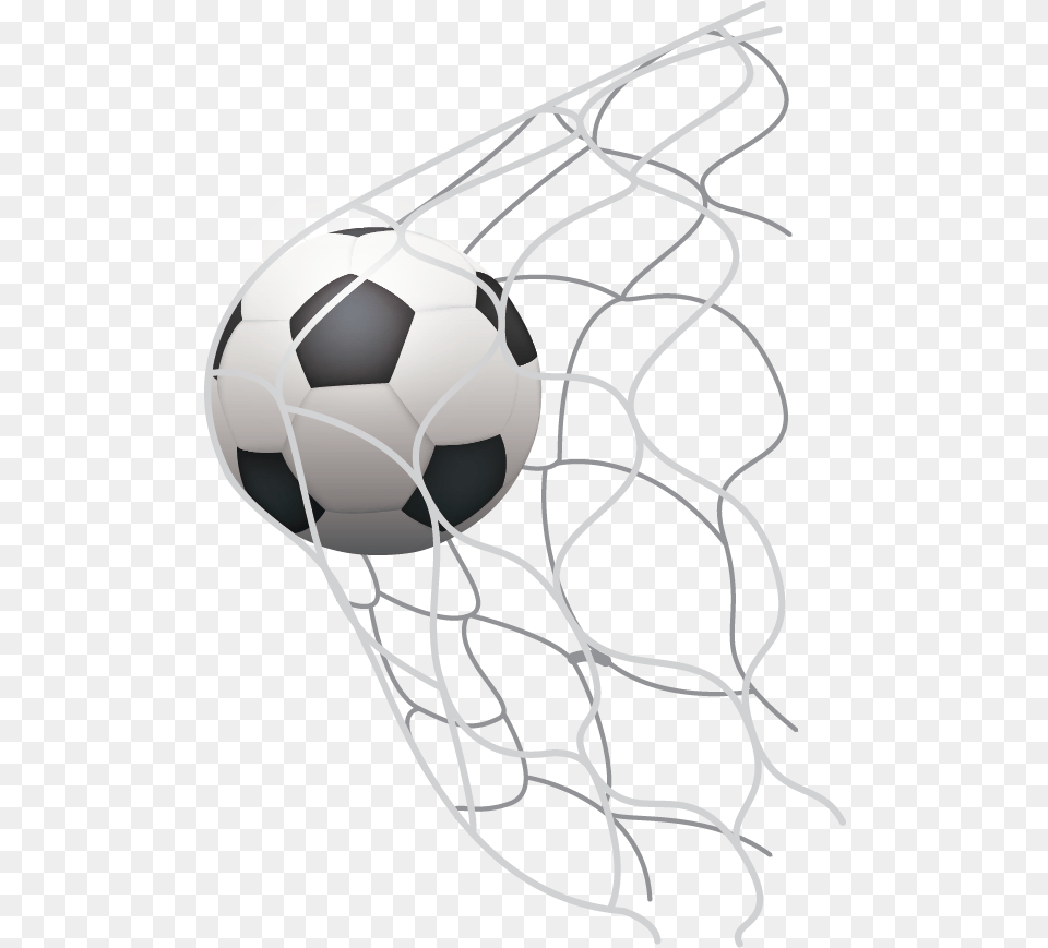 Transparent Football Football With Net, Ball, Soccer, Soccer Ball, Sport Png Image
