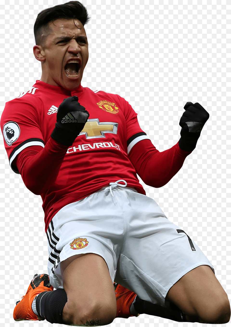 Football Referee Alexis Sanchez Manchester United, Head, Person, Clothing, Glove Free Transparent Png