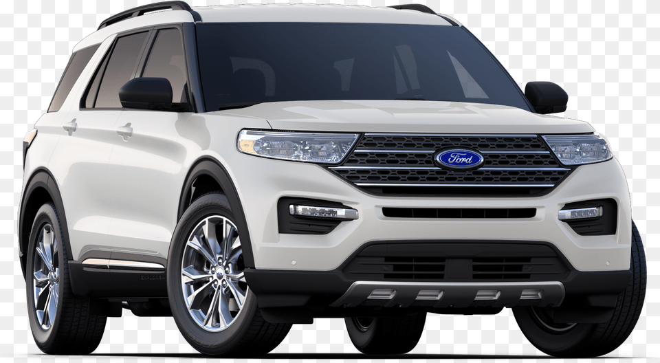 Transparent Ford Explorer Oxford White And Star White Ford Explorer, Alloy Wheel, Vehicle, Transportation, Tire Free Png Download