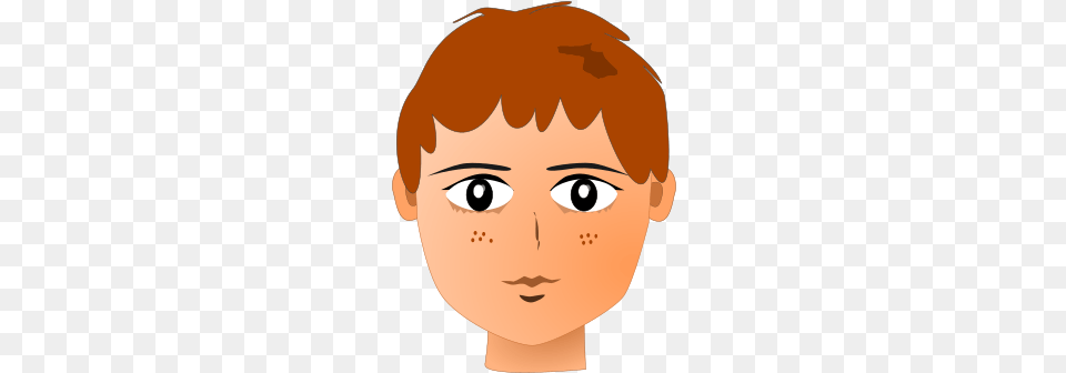 Transparent Forehead Clipart Cartoon, Face, Head, Person, Photography Free Png Download