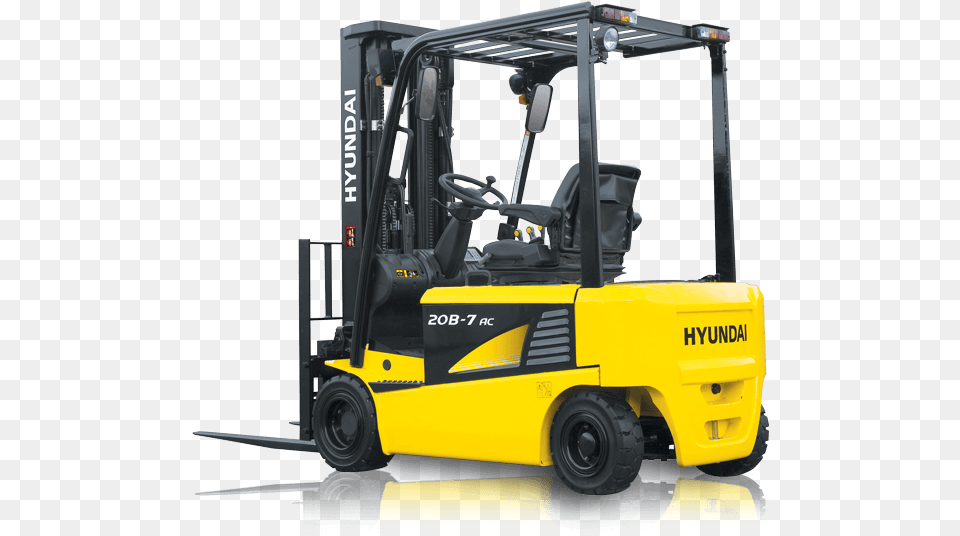 Transparent Fork Lift Clipart Forklift Hyundai, Machine, Wheel, Bulldozer Free Png Download