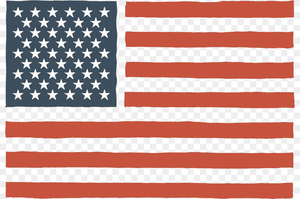 Transparent Fourth Of July Shadow Box Flower Flag, American Flag, Home Decor Free Png Download