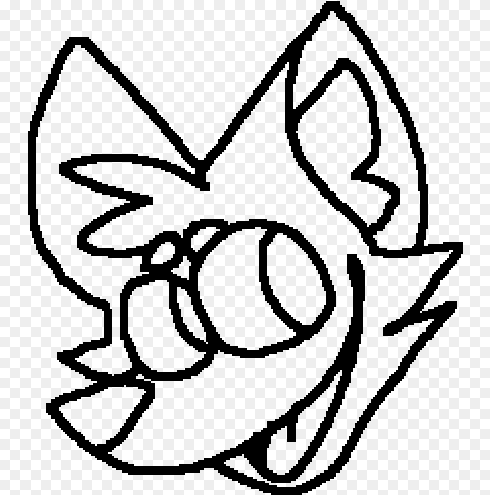 Transparent Fox Icon Drawing, Gray Free Png Download