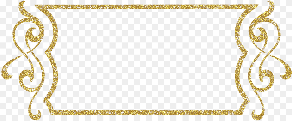 Transparent Frames Clipart Gold Glitter Frames Free Png