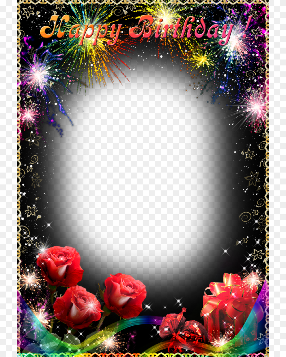 Transparent Frames Frame For Birthday Wishes, Flower, Plant, Rose, Envelope Free Png Download