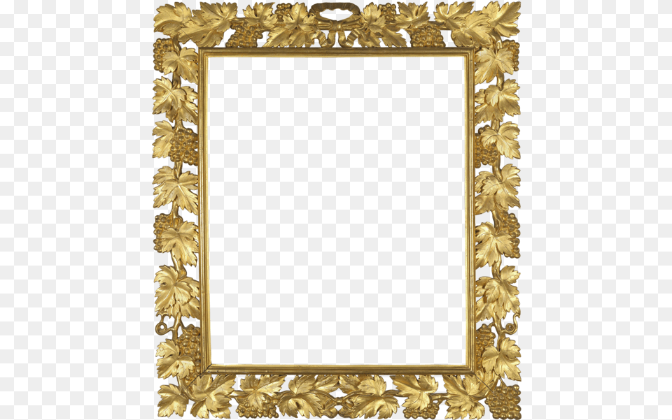 Transparent Frames Gold Photo Frame With Gold Transparent Picture Frame, Blackboard, Photography, Mirror Free Png Download