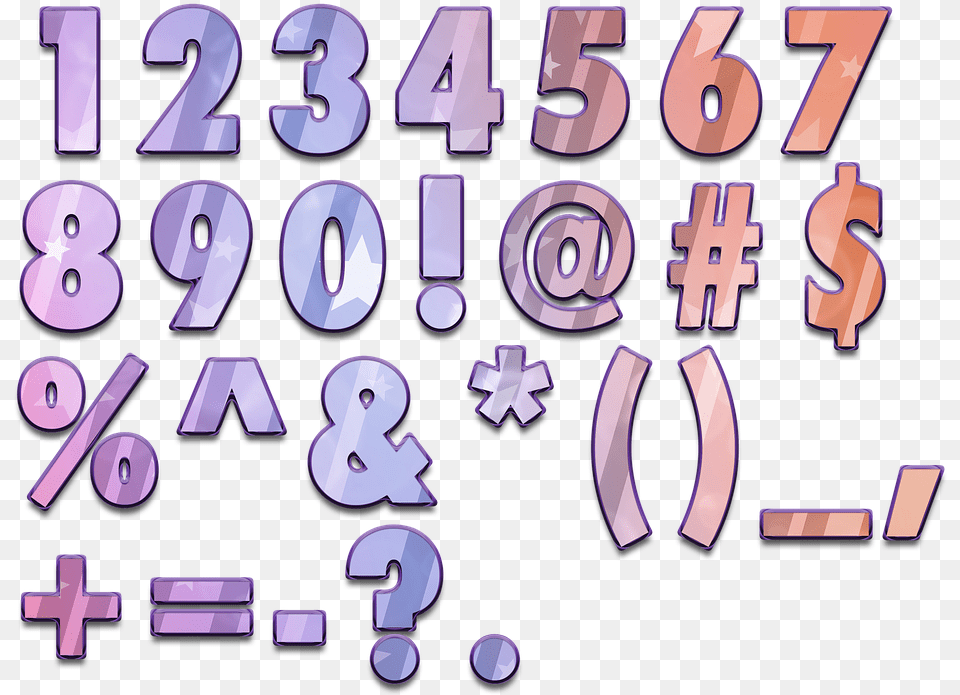 Transparent Free Clipart Letters And Numbers English Numbers, Number, Symbol, Text Png Image