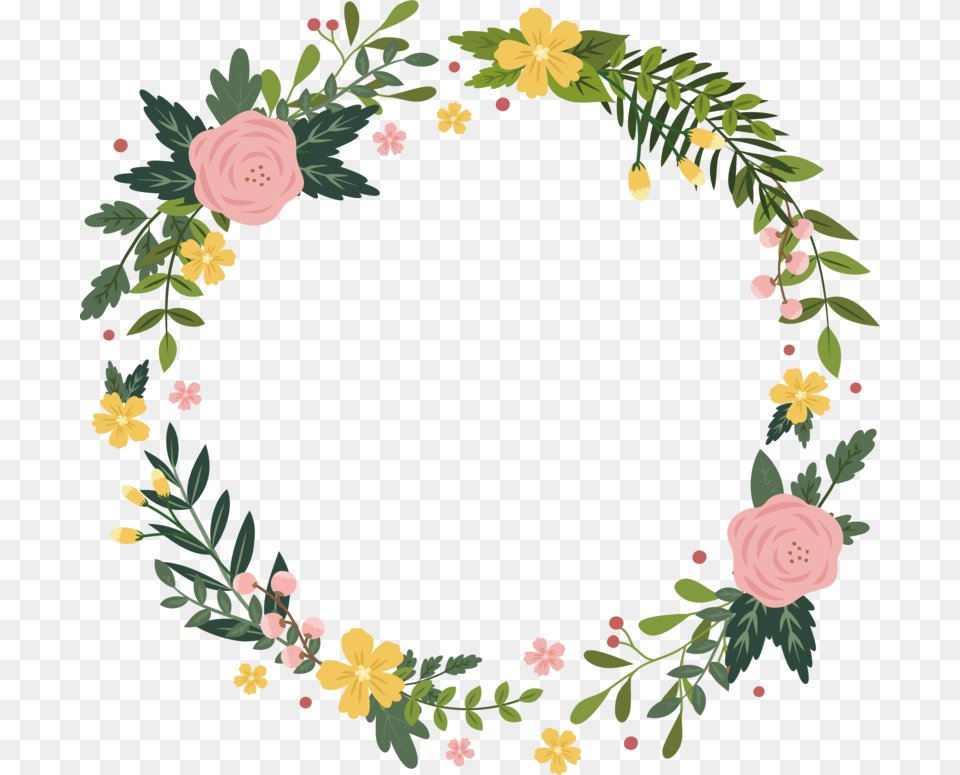 Transparent Free Floral Border Clipart Frame Floral Border Clip Art, Flower, Plant, Rose, Floral Design Png Image