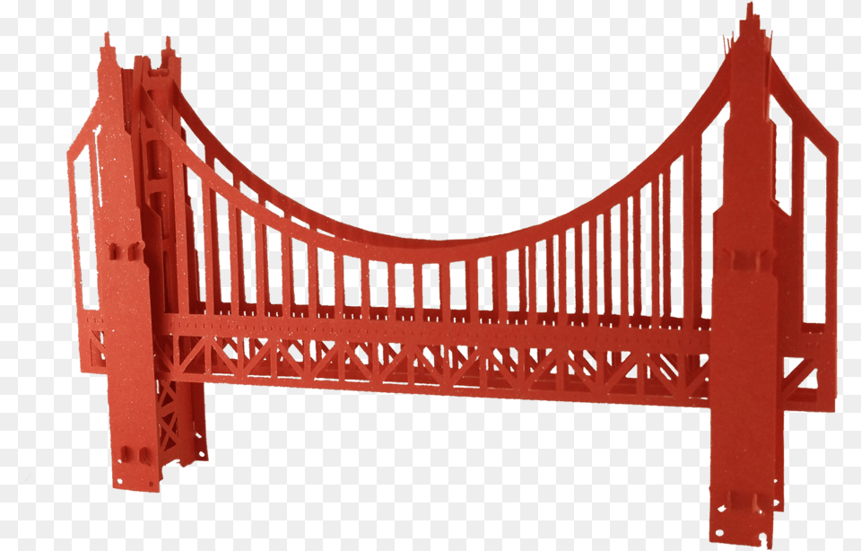 Transparent Free Golden Gate Bridge Clipart Bridge Emoji, Fence Png Image