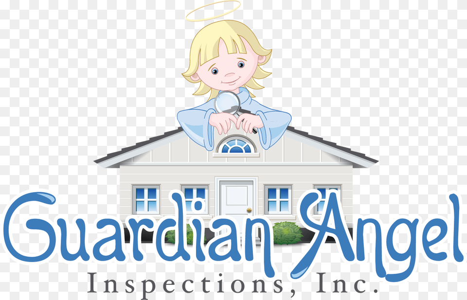 Transparent Free Guardian Angel Clipart Cartoon, Book, Publication, Baby, Person Png Image