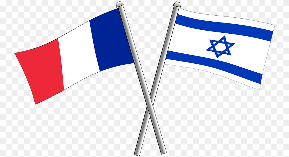 French Flag Israel Flag Free Transparent Png