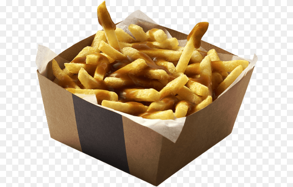 Transparent French Fry Loaded Gravy Fries Mcdonalds, Food, Box Png Image