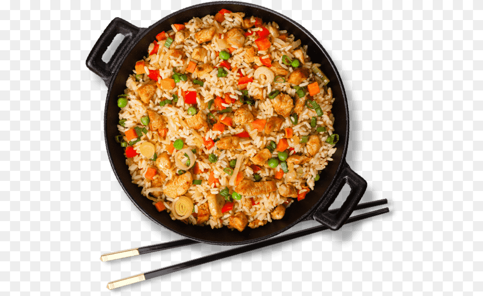 Fried Rice Chinese Fried Rice Food, Food Presentation, Cookware Free Transparent Png