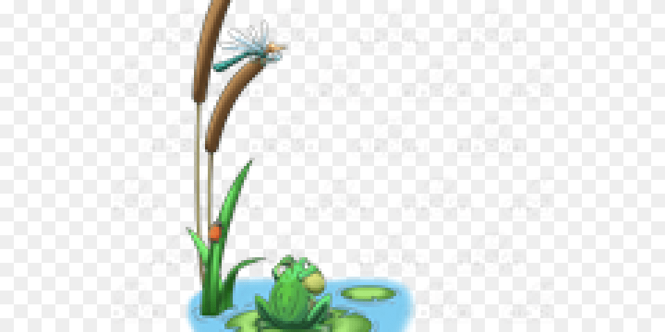 Frog In Pond Clipart Toad, Flower, Plant, Head, Person Free Transparent Png