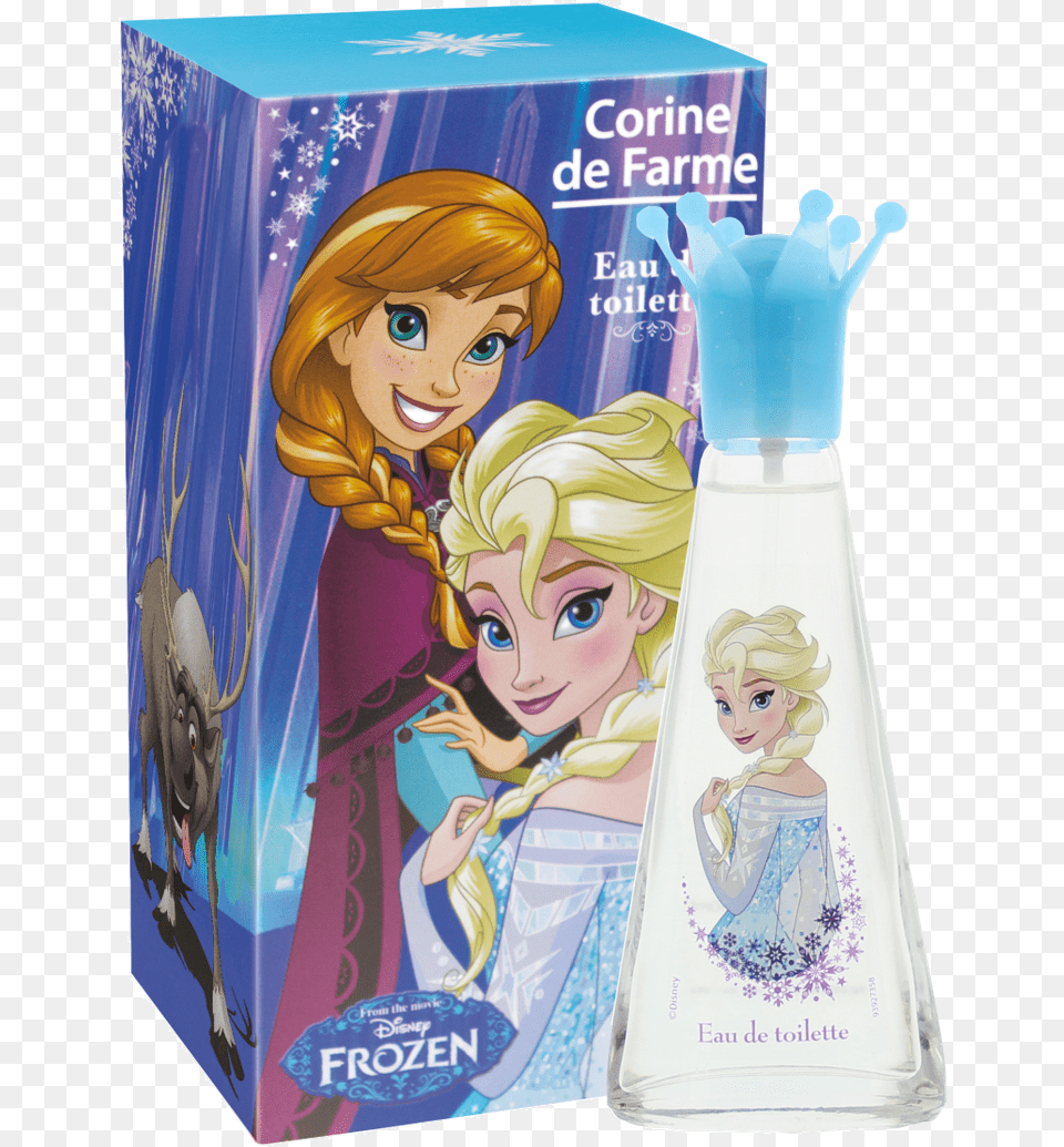 Transparent Frozen Personagens Perfumes Corine De Farme, Book, Bottle, Comics, Publication Free Png
