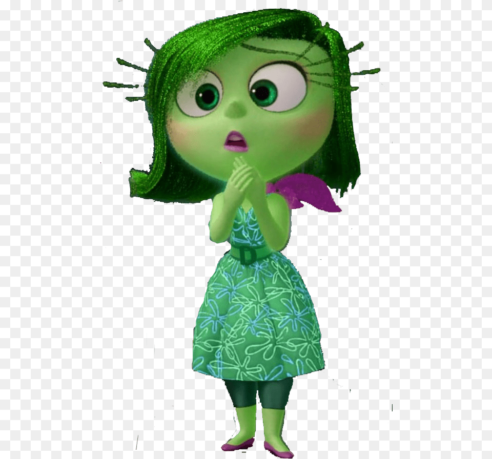 Transparent Frozen Una Aventura Congelada Logo Inside Out Disgust Clipart, Toy, Doll, Child, Person Png Image