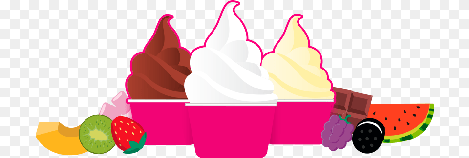 Transparent Frozen Yogurt Clipart Frozen Yogurt Clipart, Cream, Dessert, Food, Ice Cream Free Png