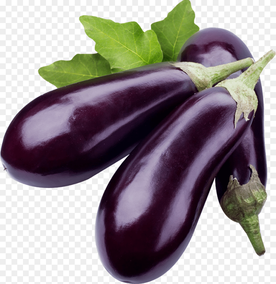 Transparent Fruit And Vegetable Eggplant Transparent, Food, Produce, Plant Free Png Download