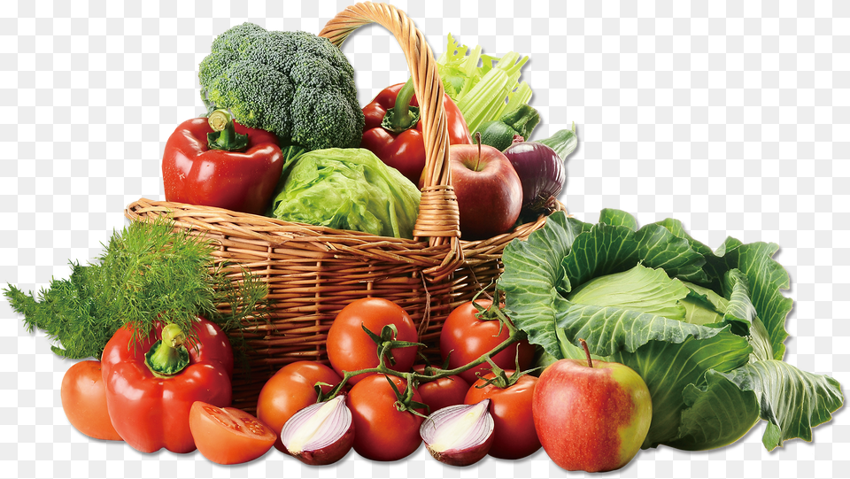 Transparent Fruit And Vegetables Clipart Vegetables, Apple, Food, Plant, Produce Free Png